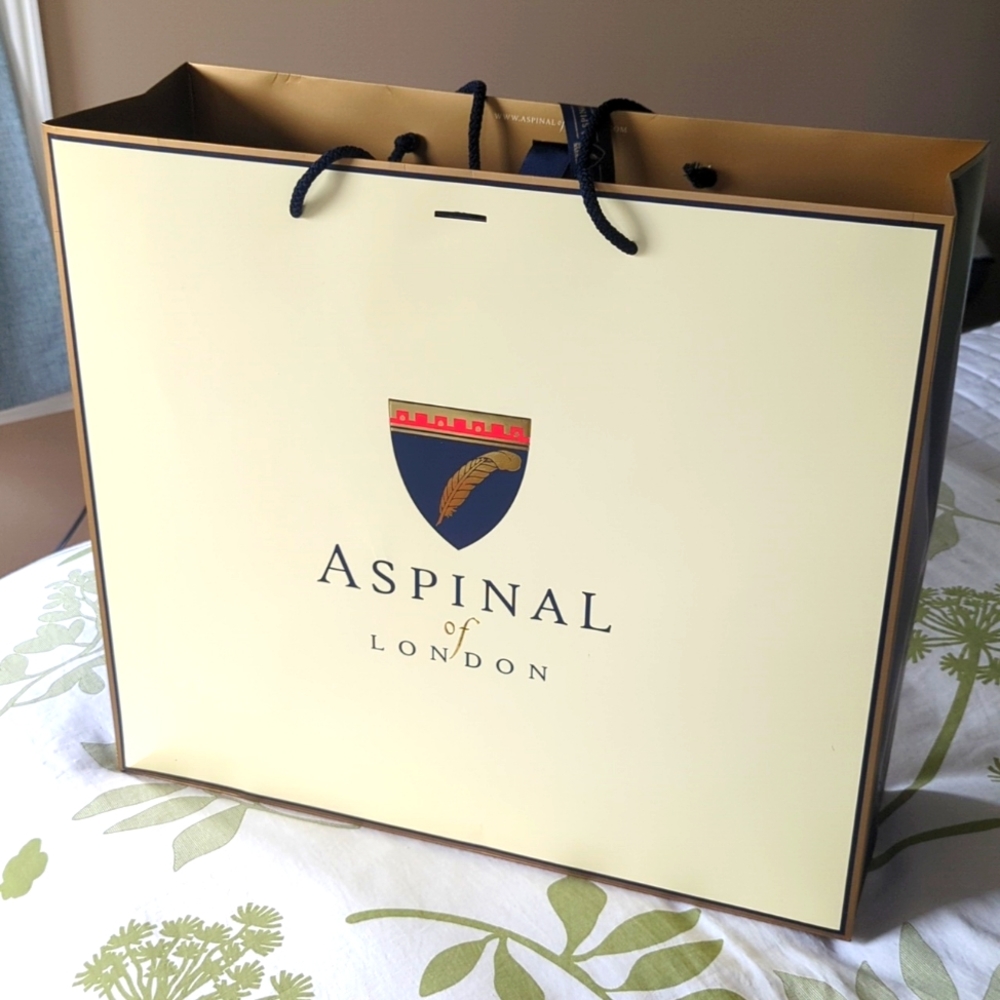 Aspinal of London shopping bag
